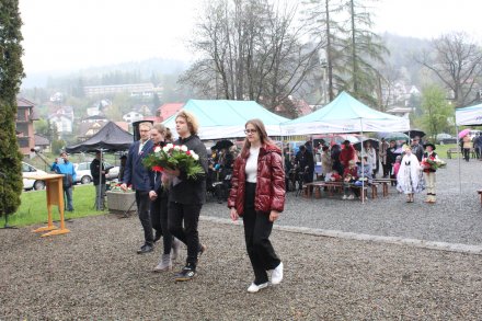 delegacja Zespołu Szkół Gastronomiczno-Hotelarskich im. W. Reymonta